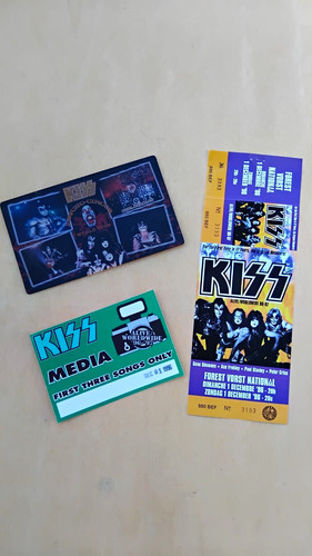 Kiss konzertticket photo - +,
