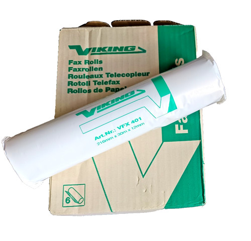Thermopapier faxrollen 216mm - thermopapier, faxrollen,