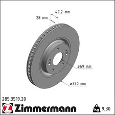 2x Zimmermann 285.3519.20