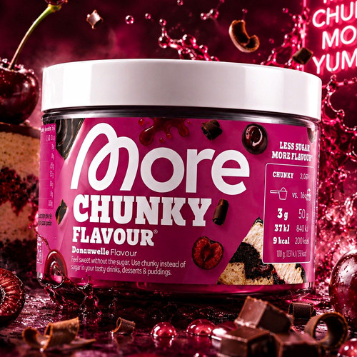 More chunky flavour - more,
