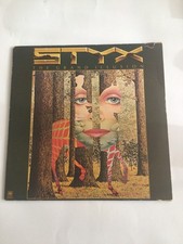 LP Styx - The Grand Illusion, Schallplatte Rock 1977 Vinyl Album mit Poster