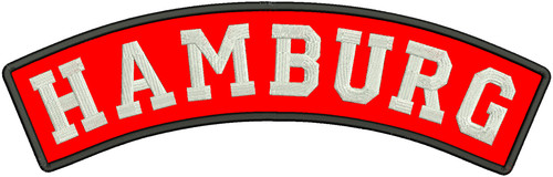 Hamburg aufnäher - ,