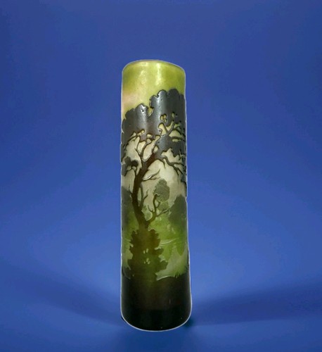 L0670 große jugendstil glas - l0670,