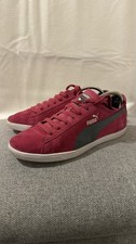 Sneakers Puma pink / grau 39 Veloursleder eco ortholite wildleder