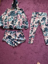 Sportset Leggings, kurze