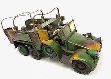 Lineol Krupp Protze Wehrmacht Lkw minikry lack Original 1935 mit 6 Figuren (295)