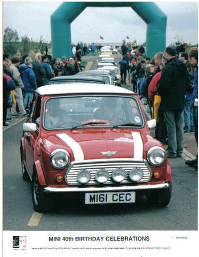 Mini 40th birthday - mini,