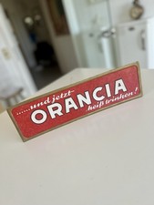 Werbe Pappe ORANCIA Werbung