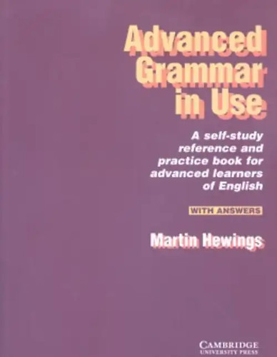 Advanced grammar use with - advanced, in