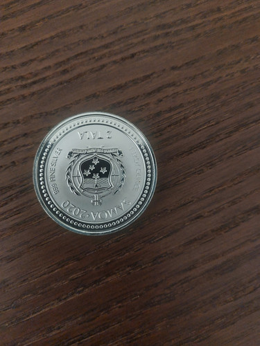 2020 999 silver - silver, samoa
