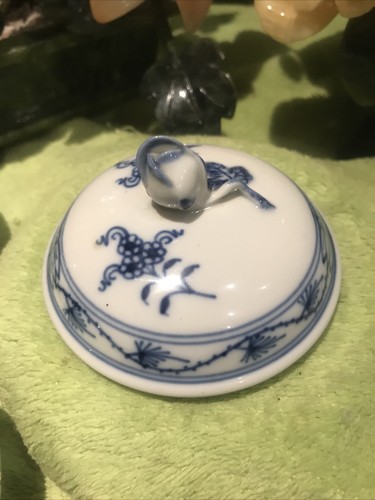 Meissen zuckerdosen deckel - zuckerdosen,