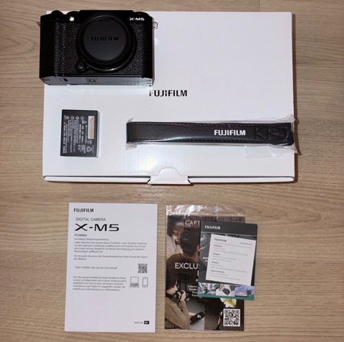 Fujifilm in schwarz - x-m5,