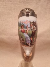 Porzellanpfeifenkopf Werbung Apel&Brunner Leipzig Tabakfabrik