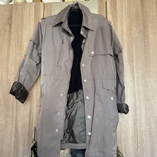 Regen-Trenchcoat Wellensteyn Gr.L Neuwertig , Taupe, Innenfutter kariert