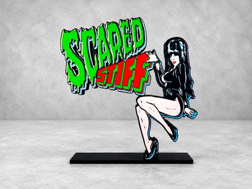 Scared stiff pinball topper - stiff,