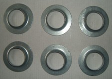 6 x Scheibe Einlage Gegengewichthalter oben unten Hoover VisionHD Waschmaschine