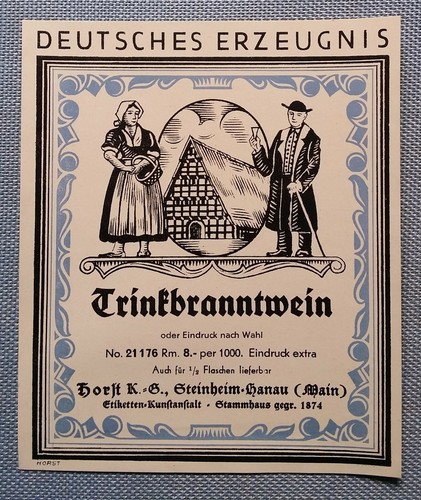 Altes weinetikett - altes,