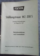 Fahr Stalldungstreuer WZ 350 S