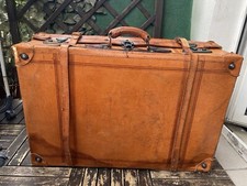 Lederkoffer Papillon Paris Oldtimer Vintage