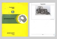 John Deere Frontlader 540A Betriebsanleitung Original 1992