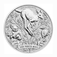 Silbermünze Australien $ 1