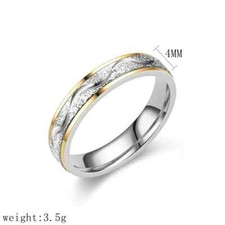 Edelstahl Verlobungsringe Gold
