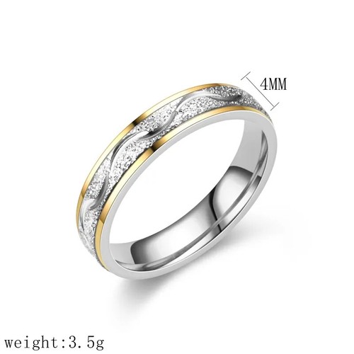 Edelstahl verlobungsringe gold - edelstahl,