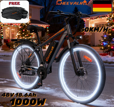 Pedelec Damen/Herren 1OOOW E-Mountainbike 48V18,6AH 50KM/H 29'' E Bike Fahrrad