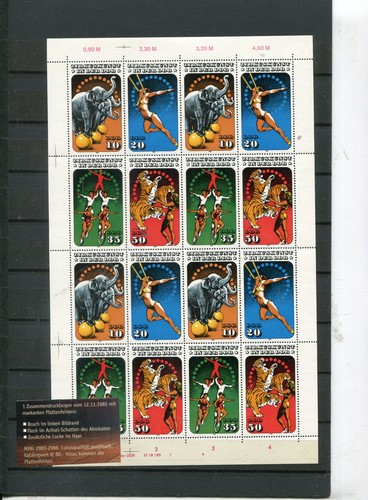 Ddr zirkus bogen 2365 - bogen,,
