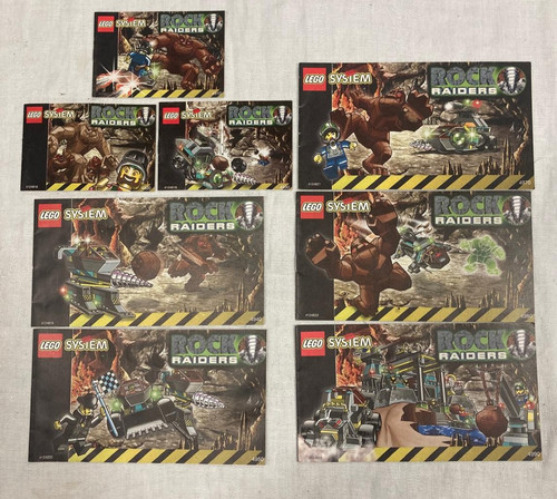 Lego rock raiders alle - raiders,