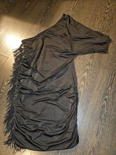 Amisu Kleid Damen 38 M schwarz
