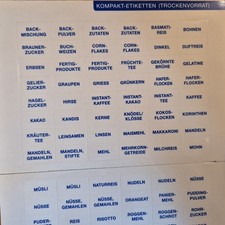 Tupperware Kompakt-Etiketten