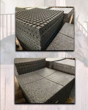 stallmatten pferd Pferdematte Gummimatte ANTON, Set: 9 Stk. = 9 m²