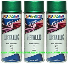 3x400ml Lackspray Metalliklack Sprühlack metalleffekt Metallic Effektlack Grün
