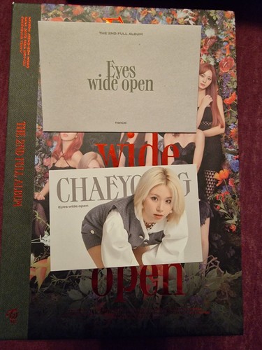 Chaeyoung message card twice - message,