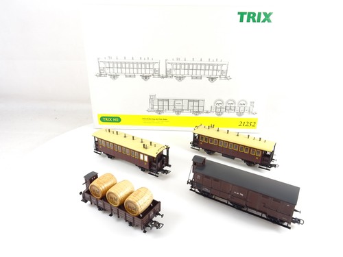Trix 21252 wagen set nebenbahn - trix,