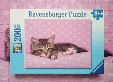 Ravensburger Puzzle - Entspannungspause Katze - 200 Large XXL Teile - 12824