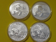 4 x 1 oz ( Unze ) Silber