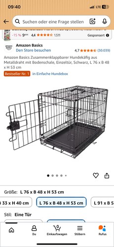 Hundegitterbox