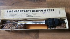 DDR ● TWG-Kontatthermometer 250 V ● 0+100 Grad ● original Verpackt ● Ostalgie 