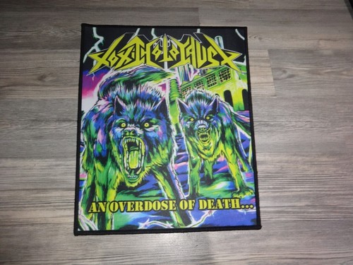 Toxic holocaust backpatch back - holocaust,