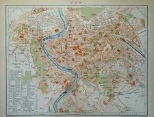 Stadtplan Rom / Roma in