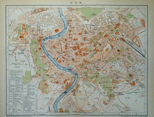 Stadtplan rom roma in - roma,