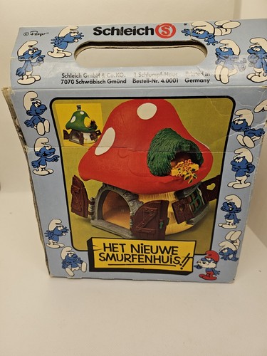 Schleich großes schlumpfhaus - großes,