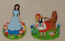 Märchen Holzbild Wandbild