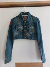 Kurze jeansjacke denim von - kurze,