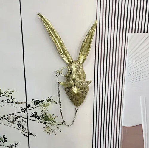 Hase mit monokel wandkunst - monokel,