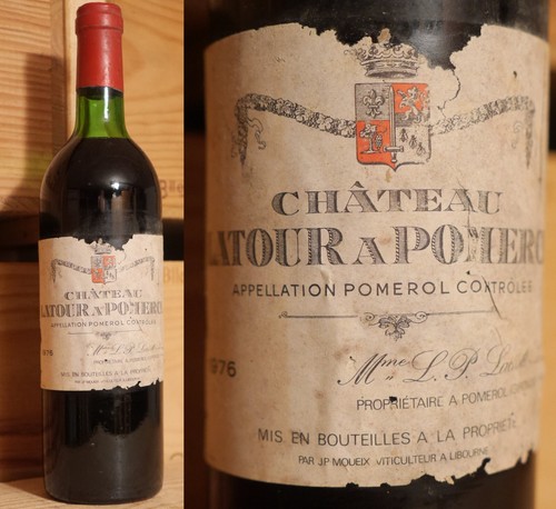 1976er chateau latour - chateau, a