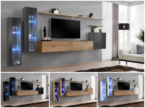 Anbauwand wohnwand switch - anbauwand,