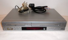 SilverCrest DC-5900 Stereo VHS VCR Videorecorder DVD Player Kombination Silber